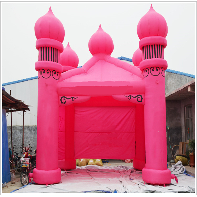 阿克塞粉色户外帐篷